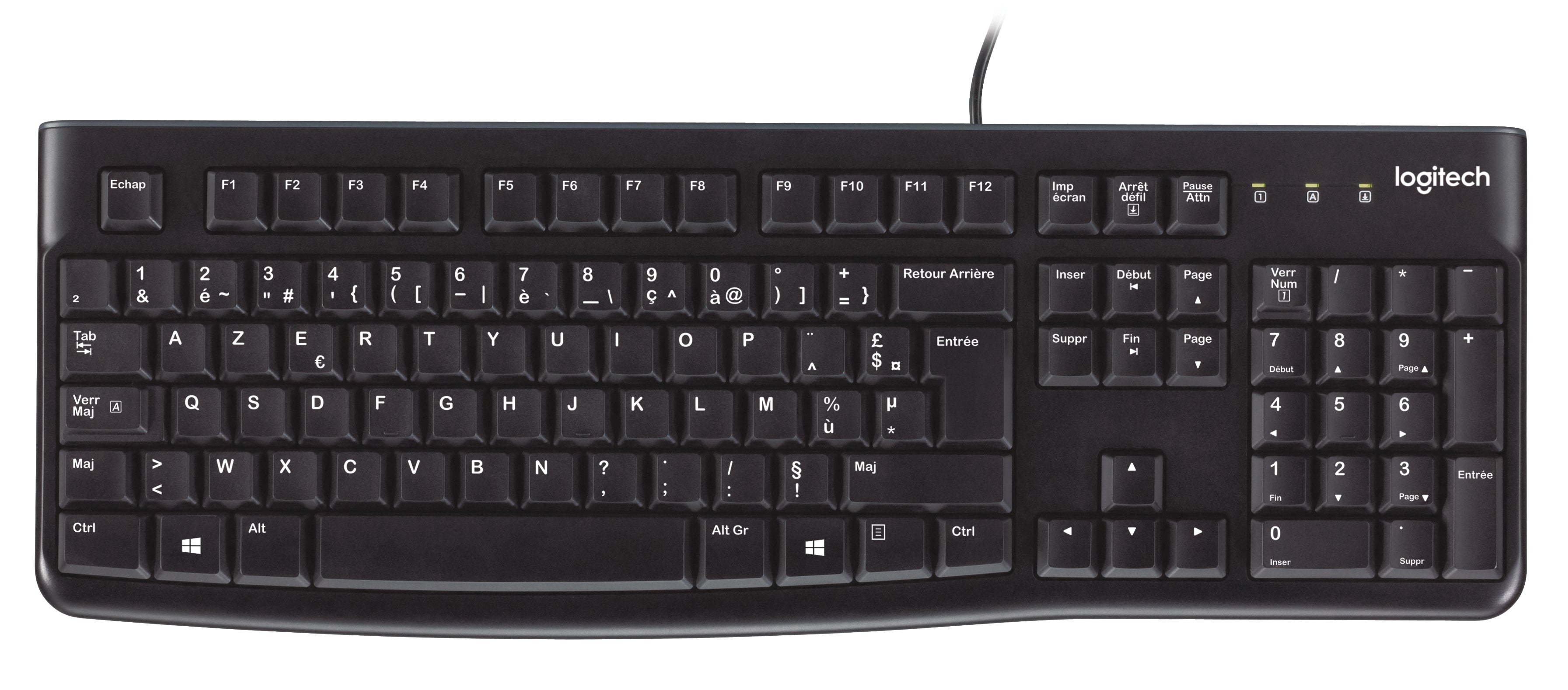 Logitech K120 – Tastatur, FR-Layout (FR)