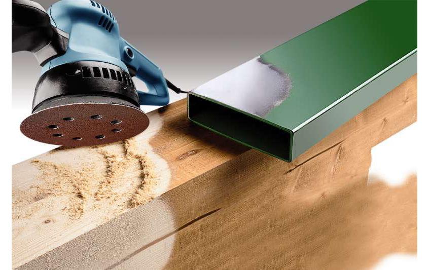 kwb Schleifscheibe 125 mm – P40 – für Exzenterschleifer, Metall & Holz – 20 Stk