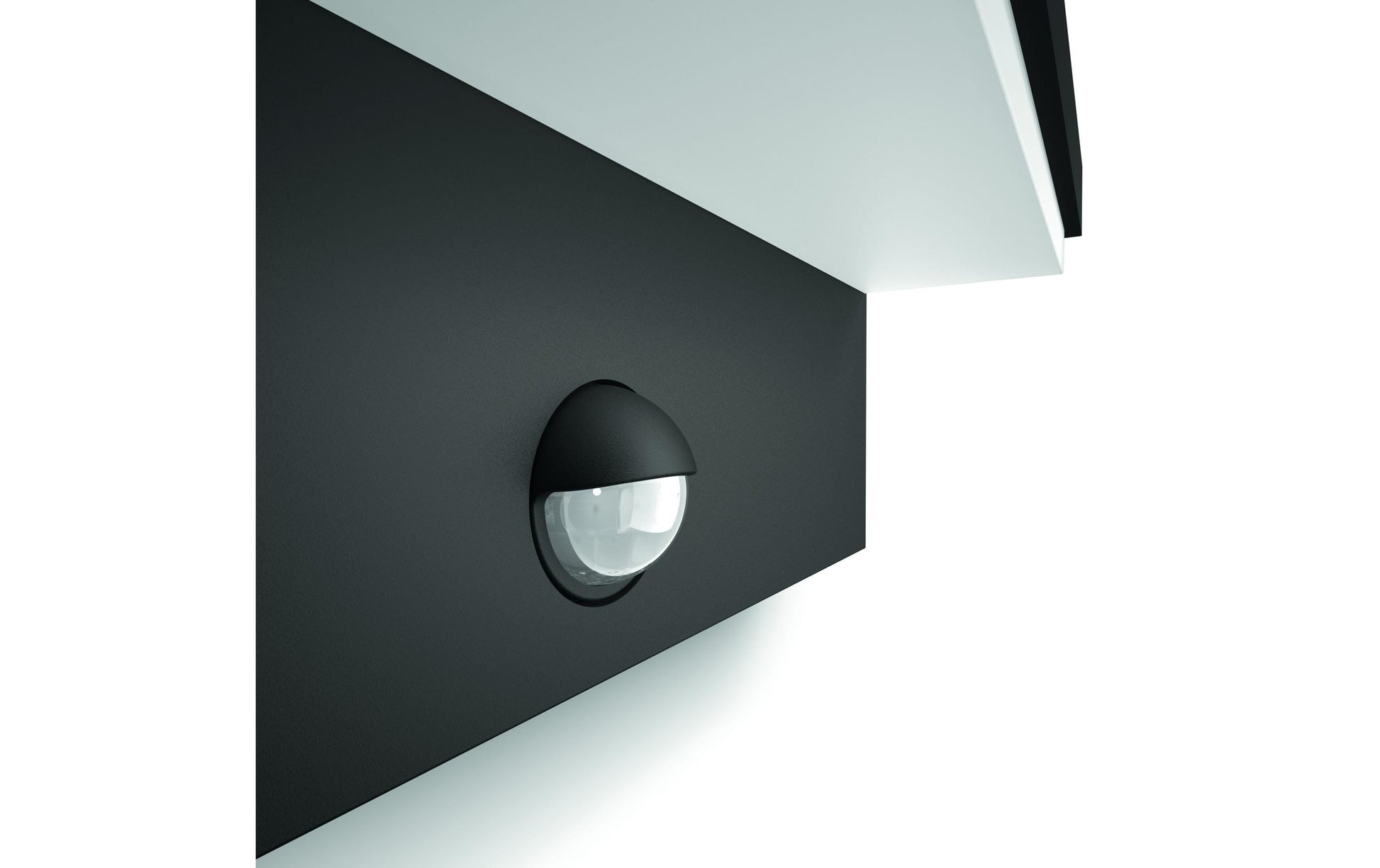 Philips by Signify Philips Aussenwandleuchte – 4000 K – IP44 – Netzbetrieb – mit Bewegungsmelder – Anthrazit – Aluminium/Synthetisch