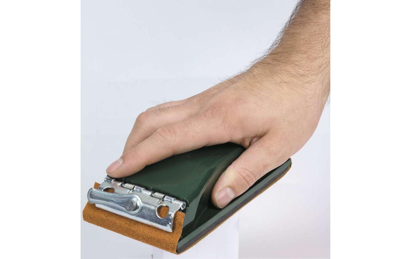 kwb 485121 Flexibler Handschleifer – Sandpapier 230 × 93 mm, Kunststoffgriff