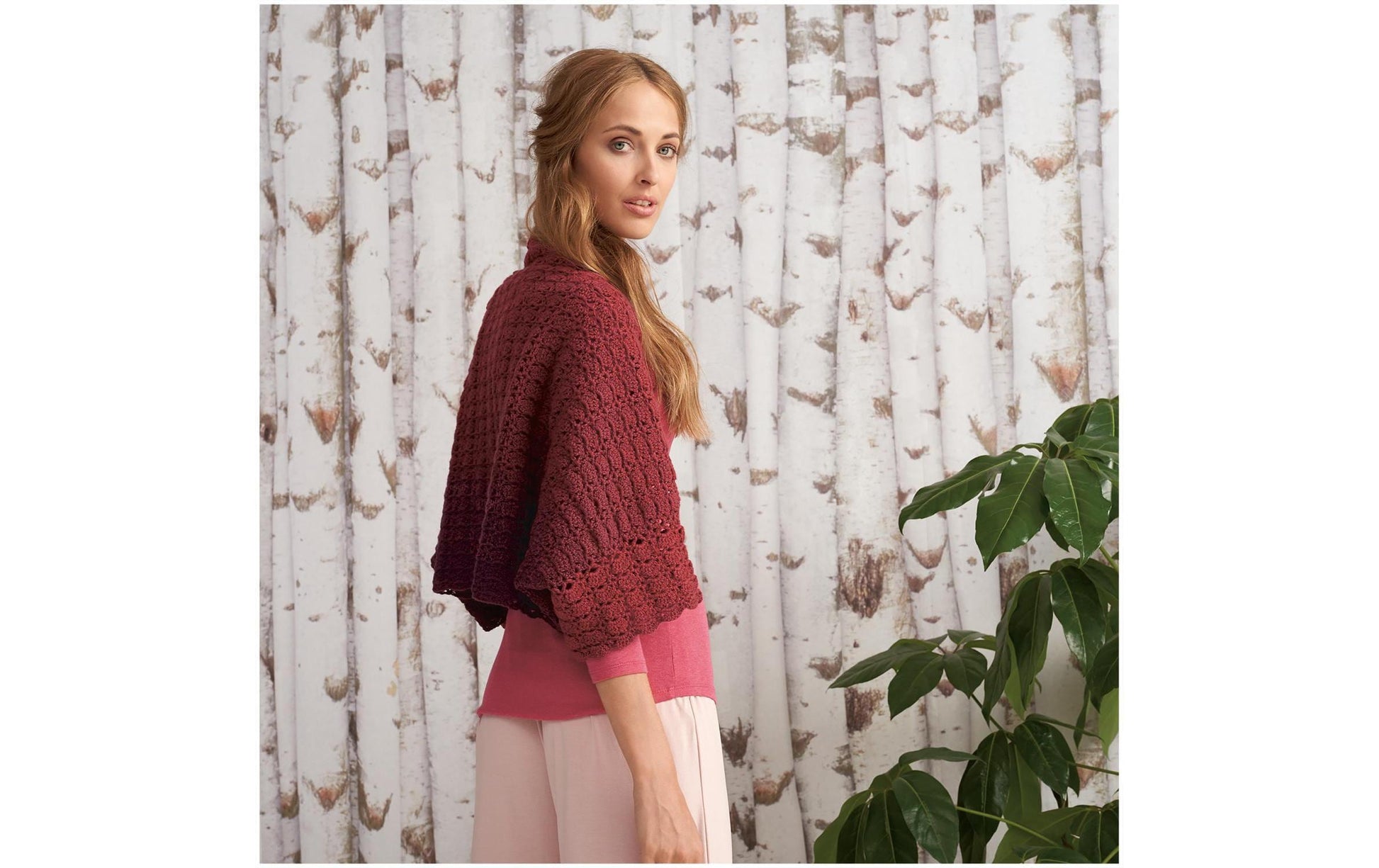 Rico Design Creative Wool Degrade Wolle Bordeaux – 200 g, 800 m, 70% Polyacryl/30% Wolle, Nadel 3,5 mm, 1 Stk.