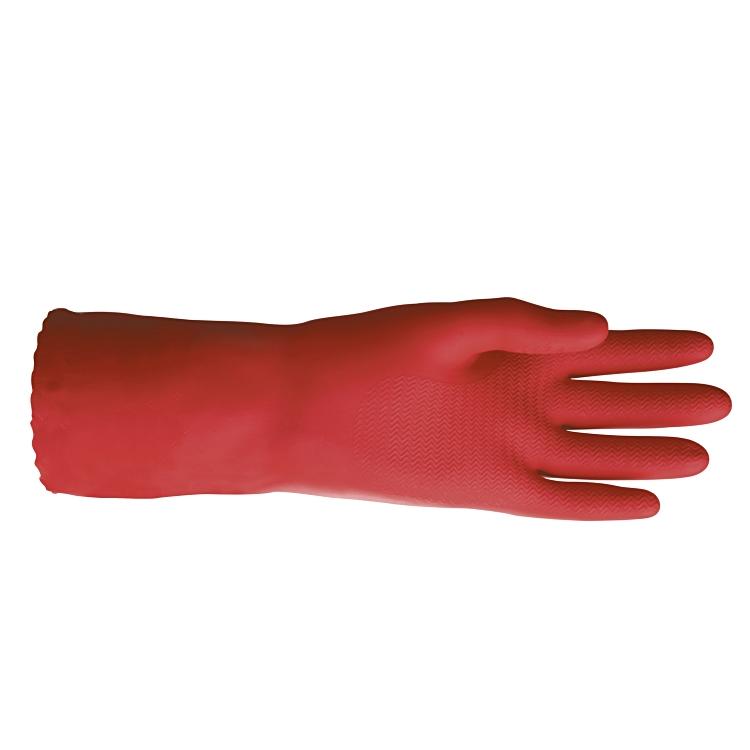 Ansell Arbeitshandschuhe, Solvex 37-900 – XL, 1 Paar – Nitril, EN 374, Rot, 38 cm