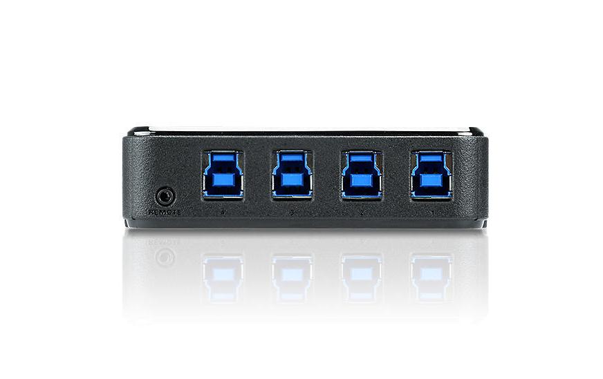 ATEN USB-Hub – USB-A, 4× USB-B