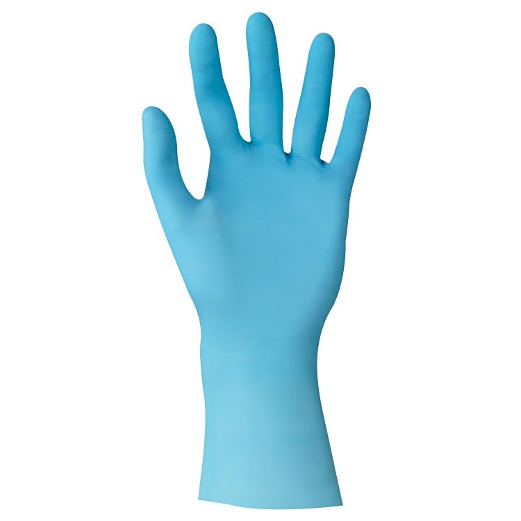 Ansell Einweghandschuhe Nitril, TouchNTuff 92-665 – S, 100 Stück – Hellblau, puderfrei