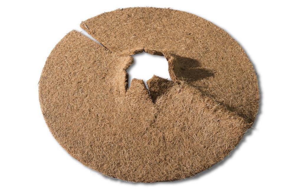 Windhager Mulchscheibe Cocodisc – Kokosfaser, 60 × 60 cm, Braun
