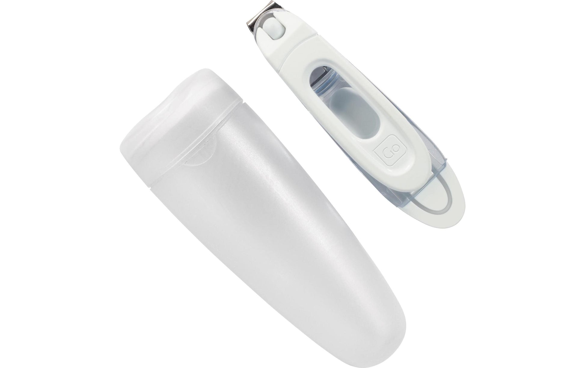 Go Travel Nagelknipser 420 – geschwungene Klinge – 9,3 cm – Edelstahl
