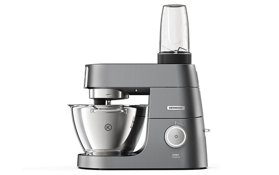 Kenwood Lebensmittelmühle KAH740PL – 600 ml, für Chef, Tritan, Grau