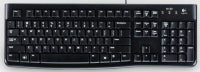 Logitech K120 – Tastatur – Membran, kabelgebunden, USB, QWERTY (IT), Schwarz