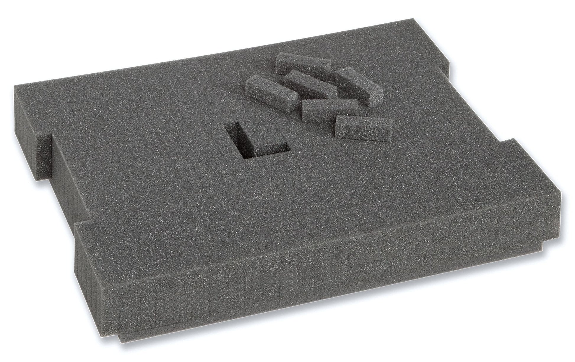 L-BOXX 102 Rasterschaumstoffeinlage – schwarz, für L-BOXX 102