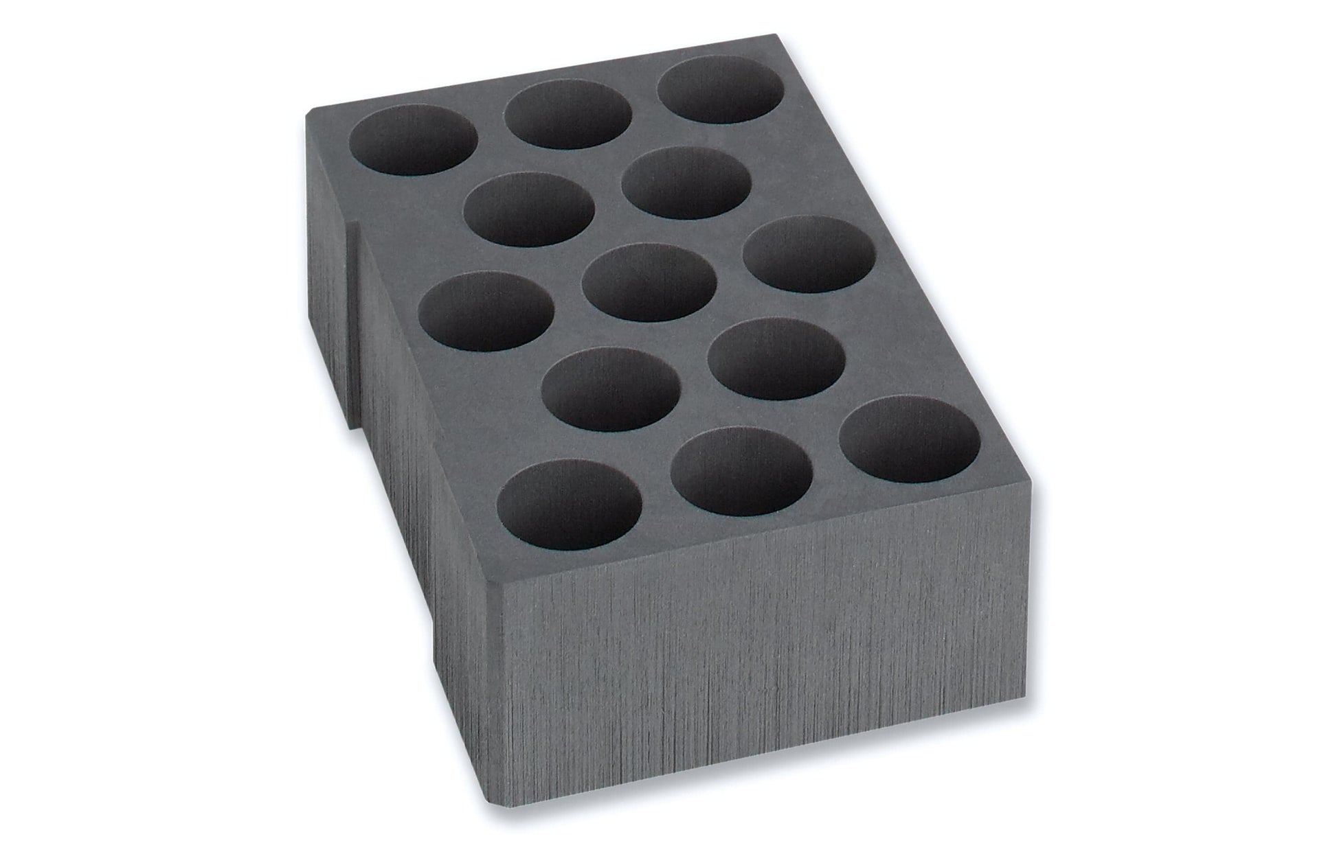 L-BOXX Kleinteile-Einsatz – 1-teilig, halbe Einlage, grau, Silikon, für L-BOXX 374