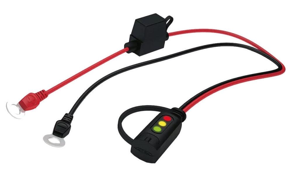 CTEK Comfort – Batterietester – 6,4 mm Ringkabelschuhe (M6), 550 mm Kabel, 15 A Sicherung