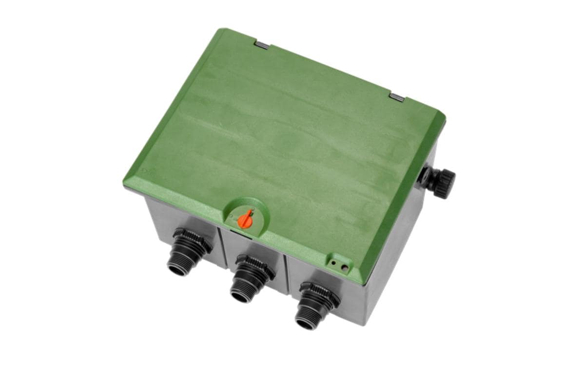 Gardena Ventilbox V3 – Schwarz, Grün, Grau