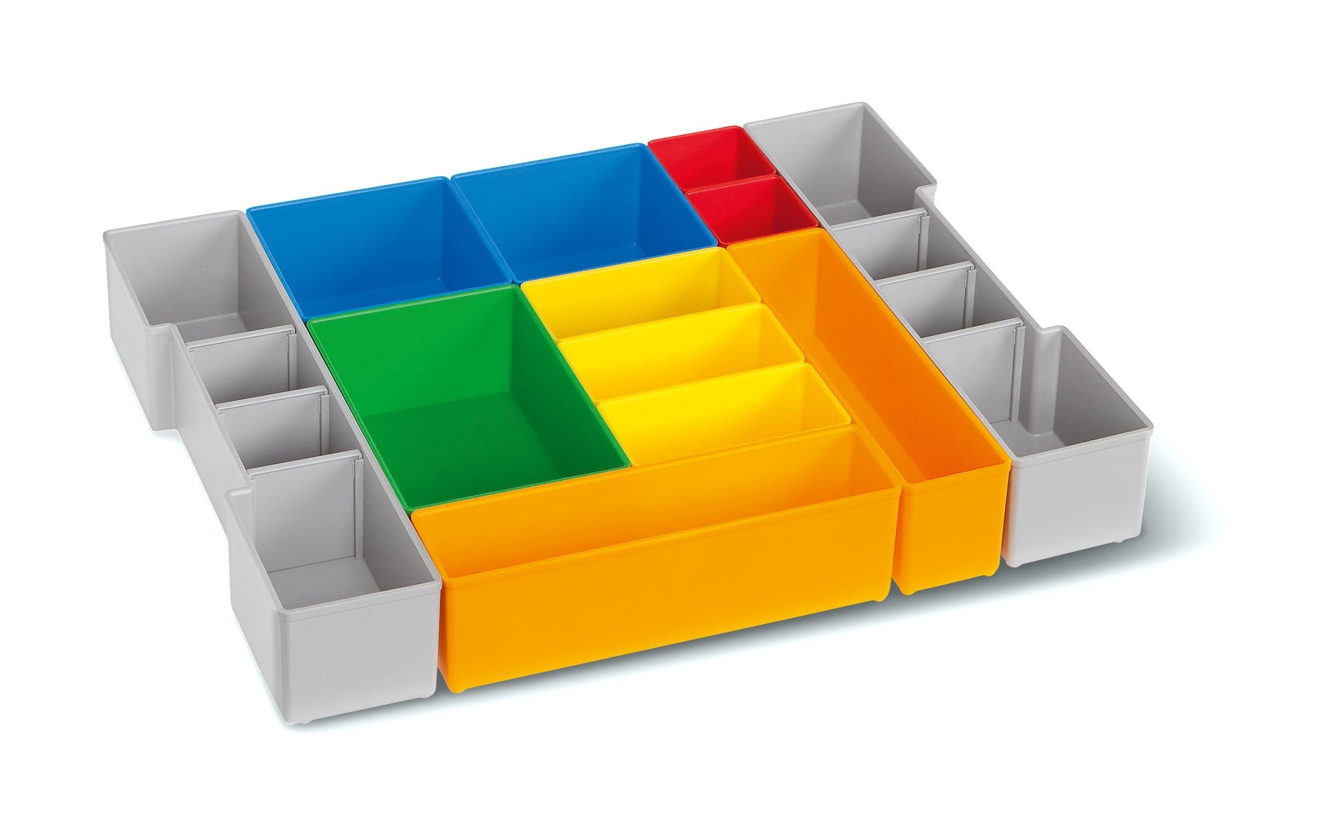 L-BOXX H3 Insetboxenset – 12-teilig, mehrfarbig, Kunststoff, für L-BOXX 102