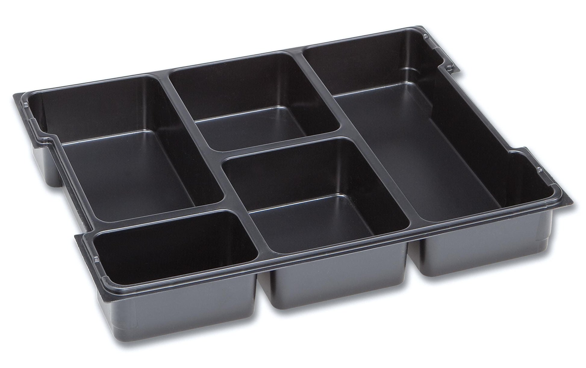 L-BOXX 102 Kleinteileinsatz 5 Fächer – schwarz, für L-BOXX 102