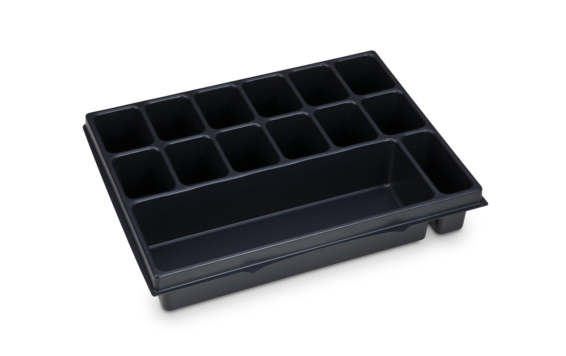 L-BOXX Kleinteileinsatz – 14-teilig, schwarz, Kunststoff, für i-BOXX 72