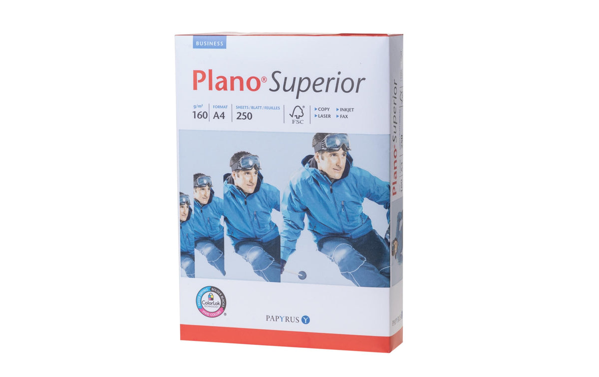 Papyrus Kopierpapier – A4, 160 g/m², weiss – für Inkjet/Laser/Kopierer – FSC – 250 Blatt