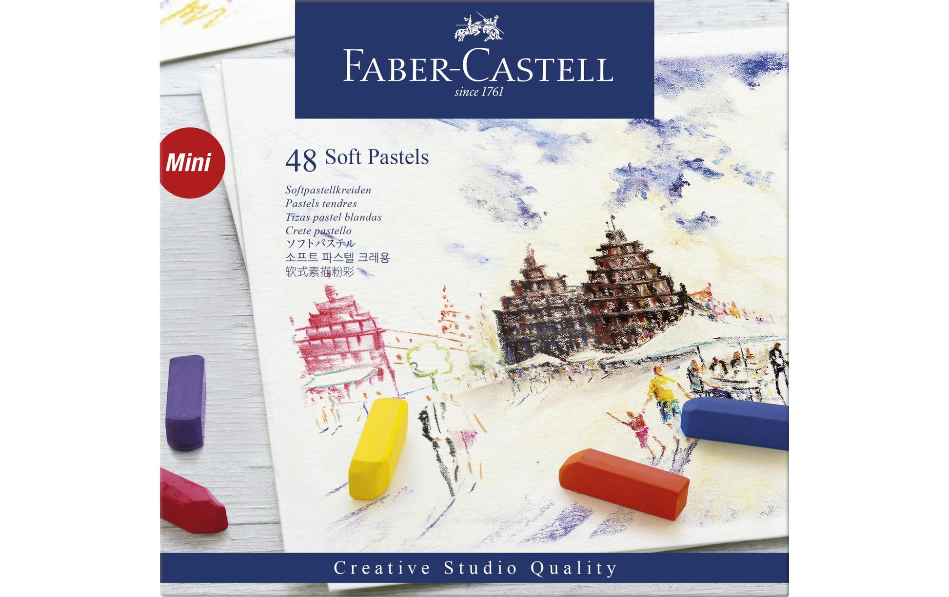 Faber-Castell Softpastellkreiden Mini