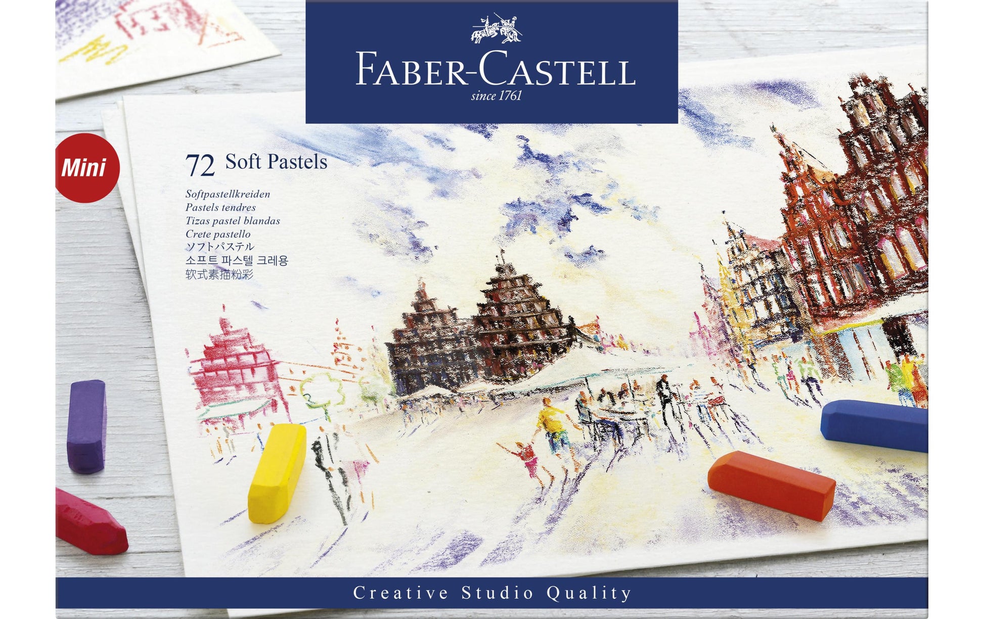 Faber-Castell Soft Pastelle – 72 Stk.