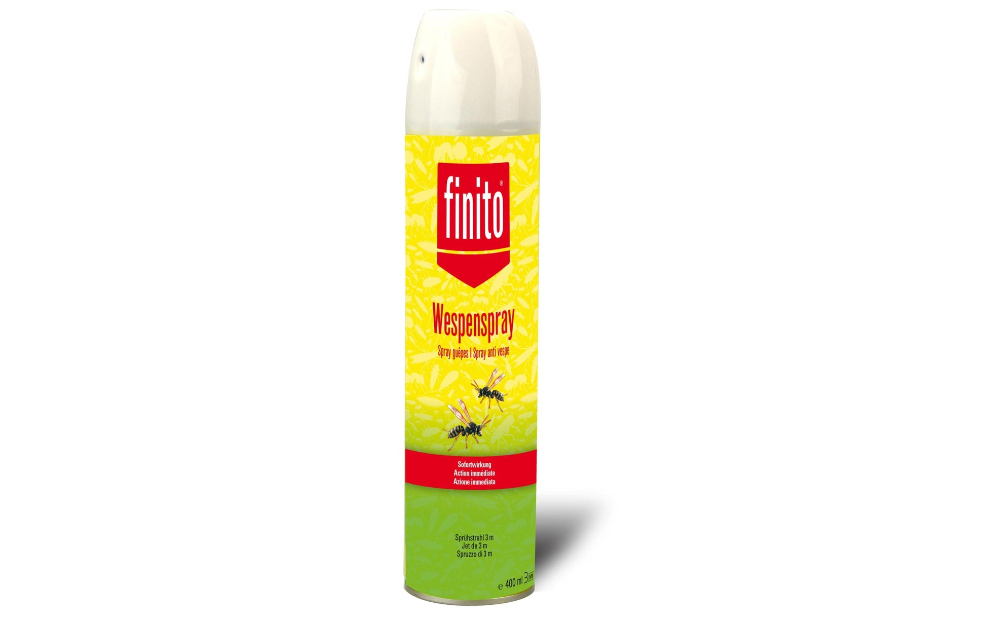 finito Wespenspray – 400 ml – gelb – für Wespen