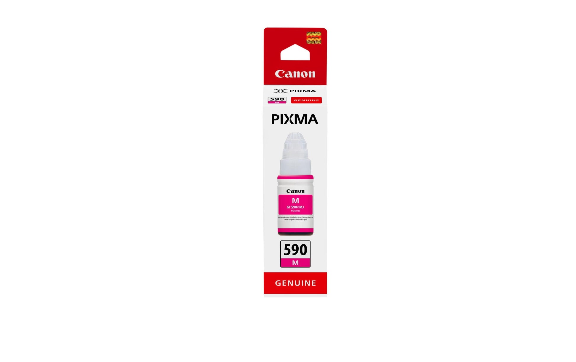 Canon Tintenpatrone GI-590M, Magenta, 70 ml – für Tintenstrahldrucker/Multifunktionsgeräte