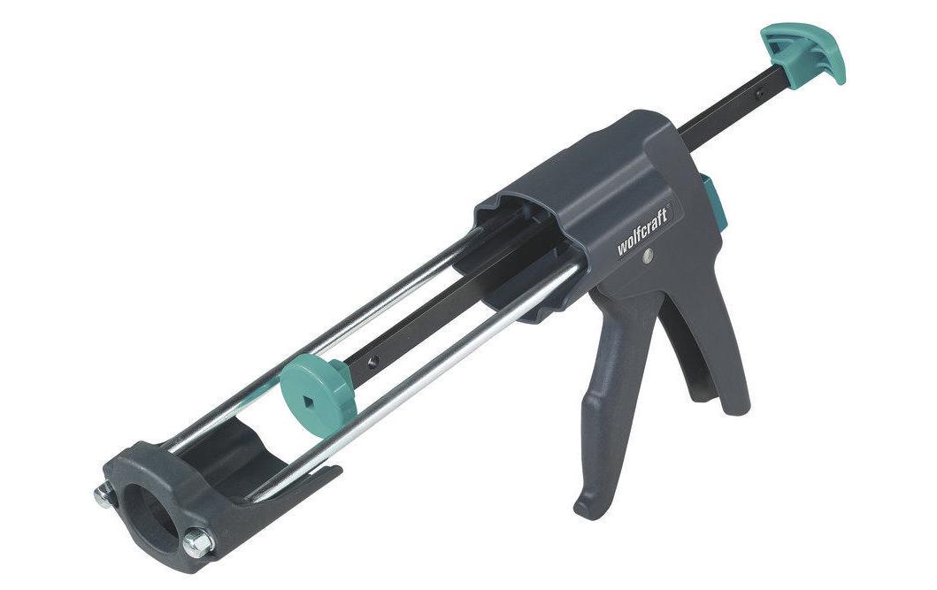 wolfcraft GmbH Wolfcraft MG600 PRO Kartuschenpresse – 310 ml, Pressdruck 280 kg – tropffrei