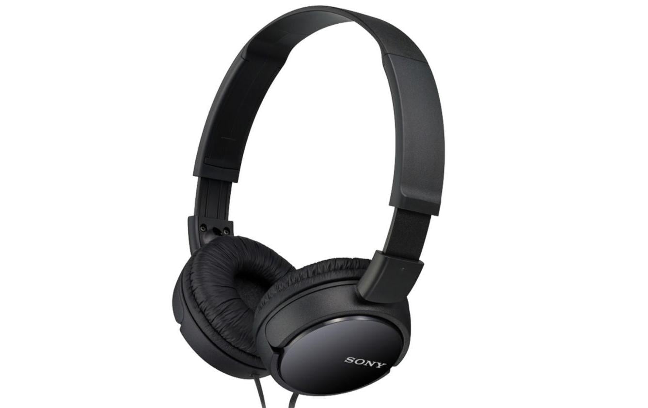 Sony MDR-ZX110 – On-Ear Kopfhörer – Kabelgebunden, geschlossen, 1,2 m Kabel – schwarz
