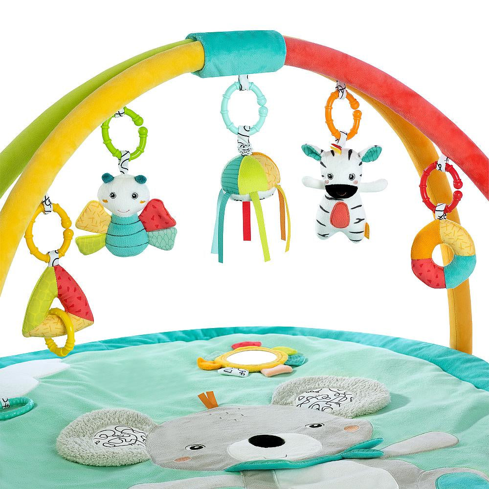 Fehn Babyspielmatte – Koala – 85 × 100 cm – Mehrfarbig – 1 Stück – Ab 0 J. – Plüsch