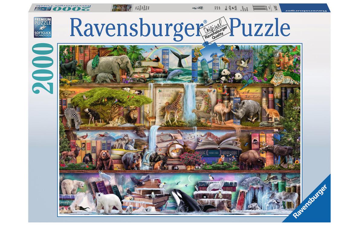 Ravensburger Puzzle Grosse Tierwelt – 2000 Teile – 98 × 75 cm – ab 14 Jahren
