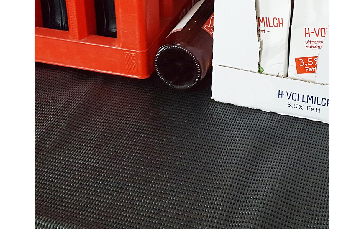 HP Autozubehör Antirutsch-Kofferraummatte – für Kofferraum – 120 × 100 cm – Anthrazit