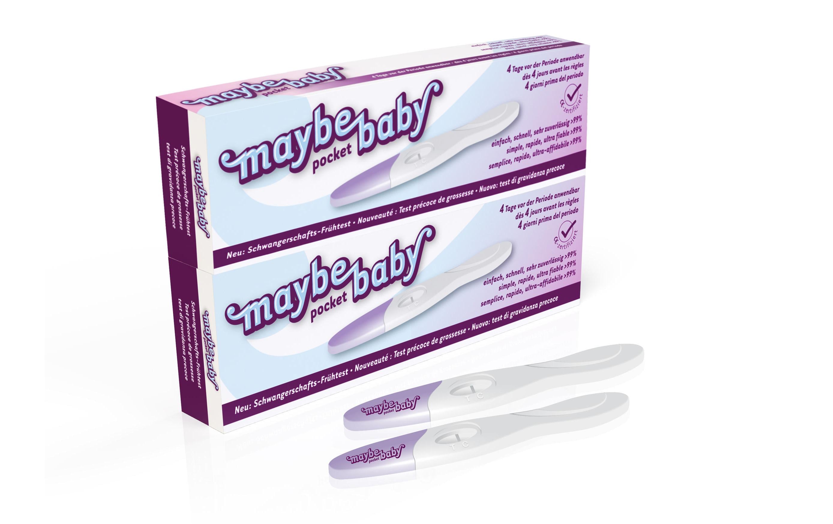 Maybe-baby Schwangerschaftstest – 2 Stk