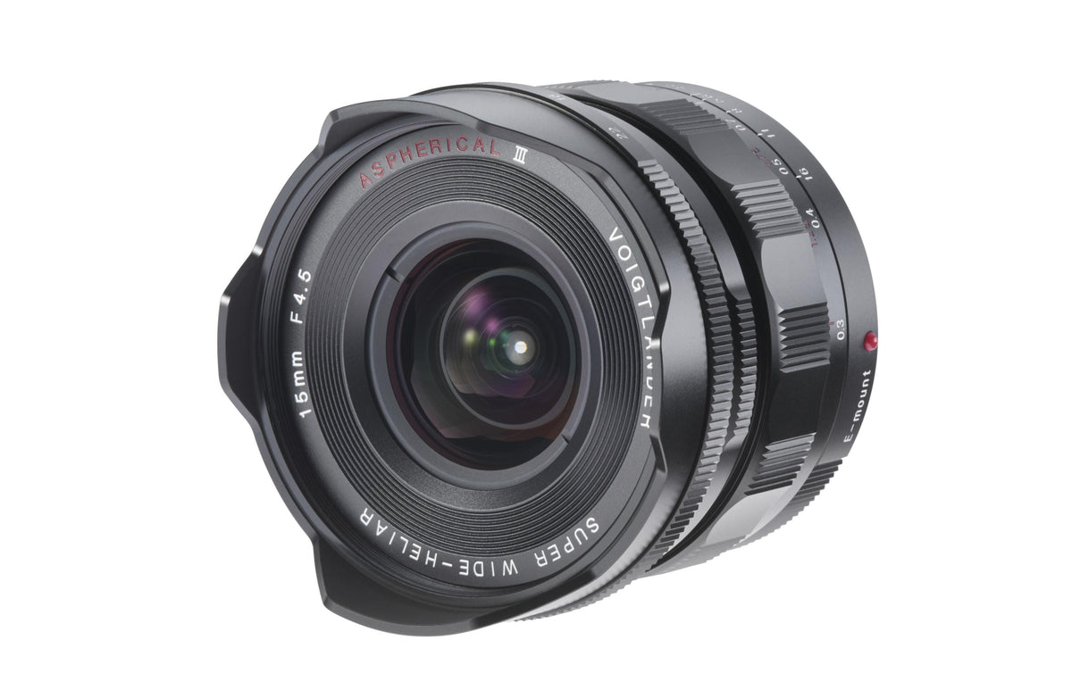 Voigtländer Heliar 15 mm f/4.5 III asph. Objektiv – Sony E-Mount