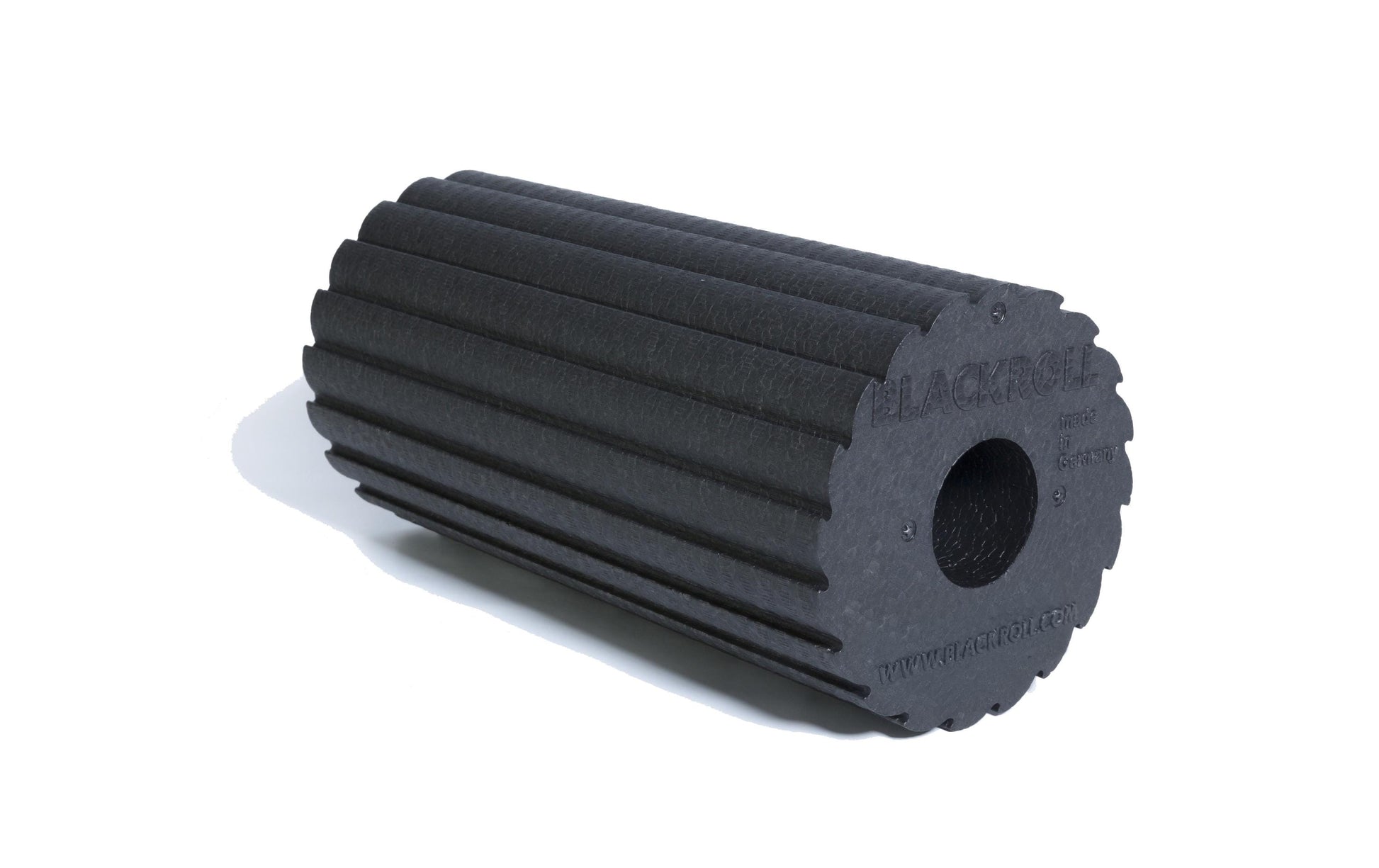 Blackroll Balance-Schaumstoffrolle Flow Standard – 30 × 15 × 15 cm – schwarz