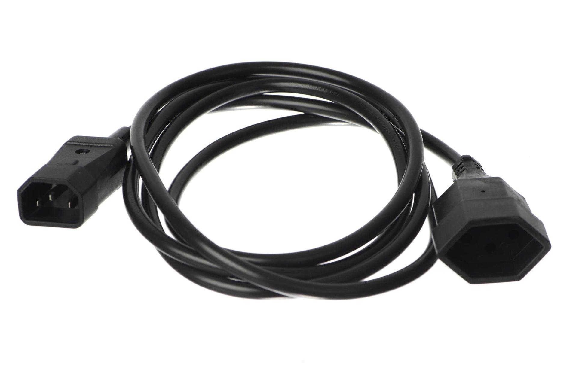 Diggelmann Netzkabel, IEC C14 auf T13, 2 m, Schwarz