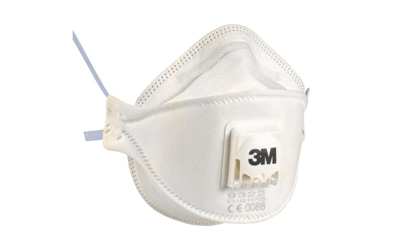 3M Halbmaske 9322+ FFP2 für Hand- und Maschinenschleifen Weiss – 10 Stück