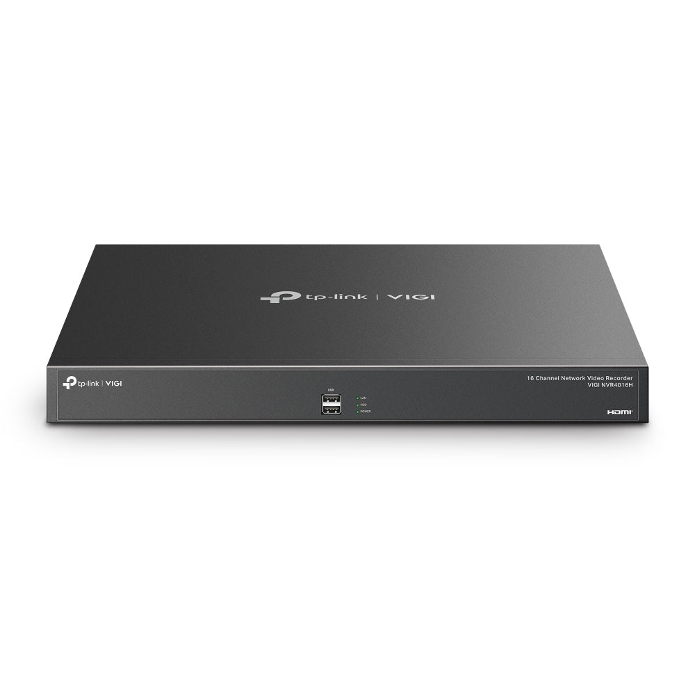 TP-Link VIGI Netzwerk-Videorekorder – 16 Kanal, 4× SATA, 2× 1 Gbit/s LAN