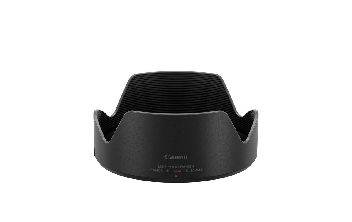 Canon EW-83N Sonnenblende – Blütenblatt – für Canon RF 24–105mm F4 L IS USM, RF 28–70mm F2 L USM – Schwarz