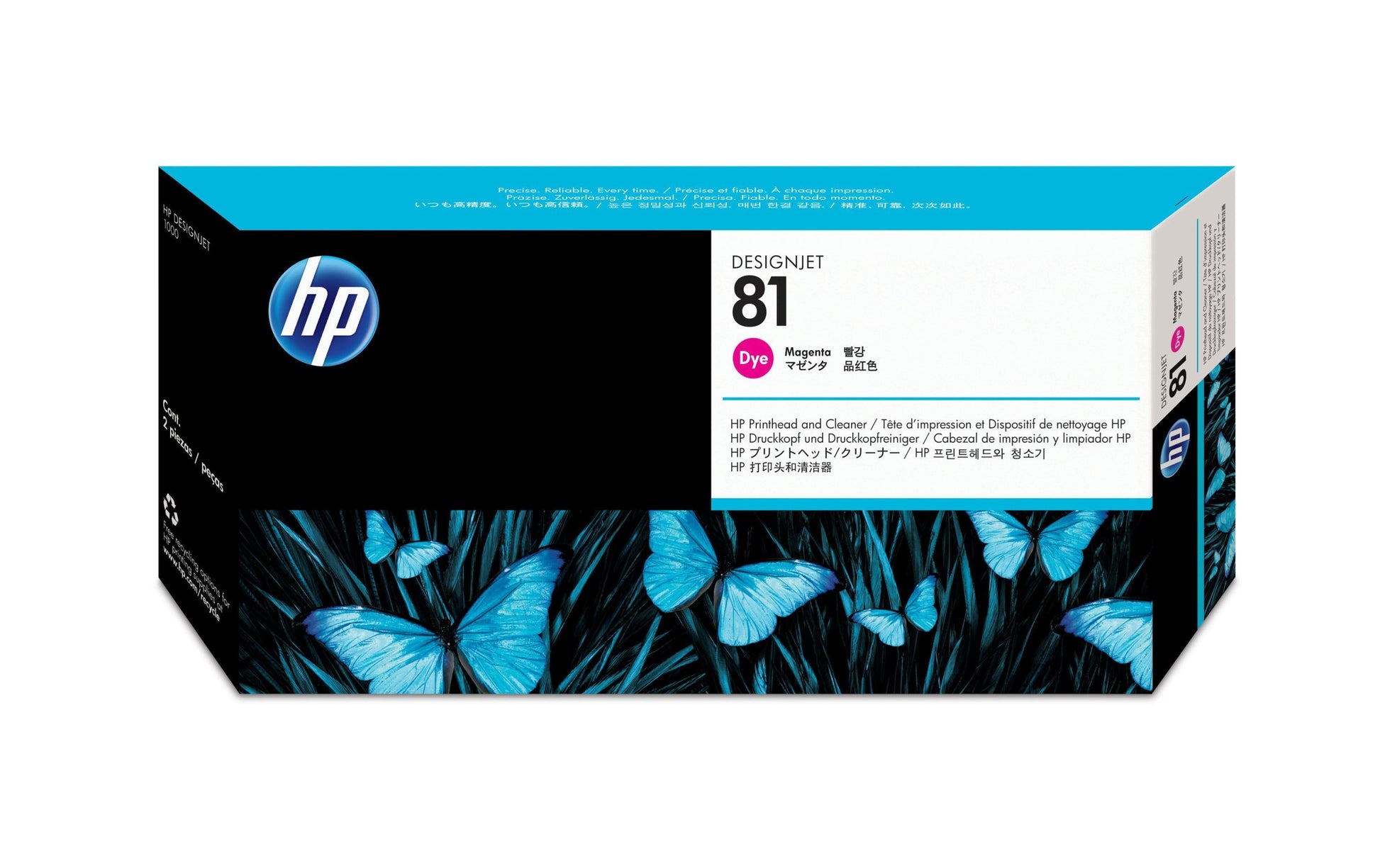 HP Druckkopf Nr. 81 (C4952A) – Magenta, 13 ml – für HP DesignJet 5000/5500