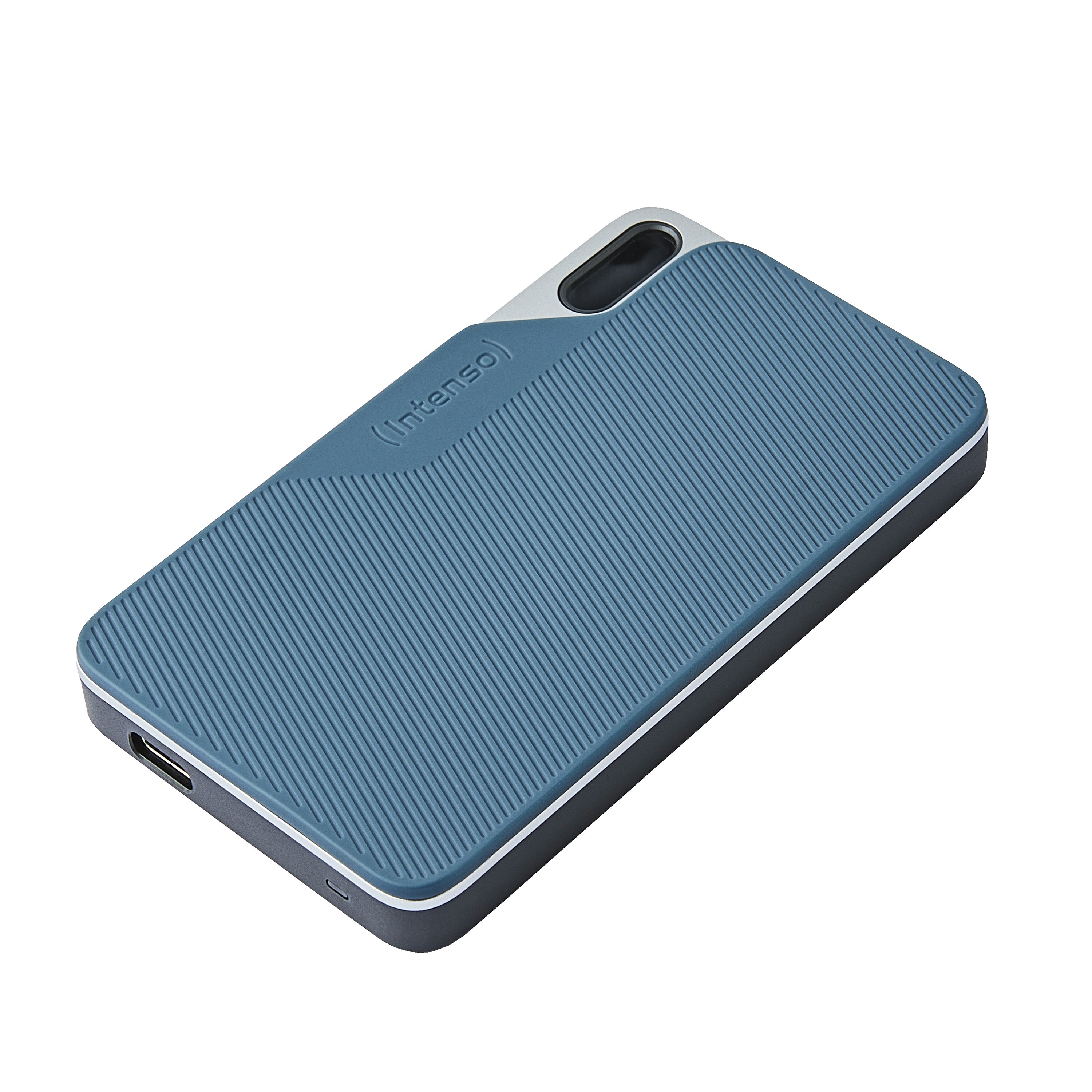 Intenso TX100 – 500 GB externe SSD, USB 3.2 Gen 1, Blau/Grau