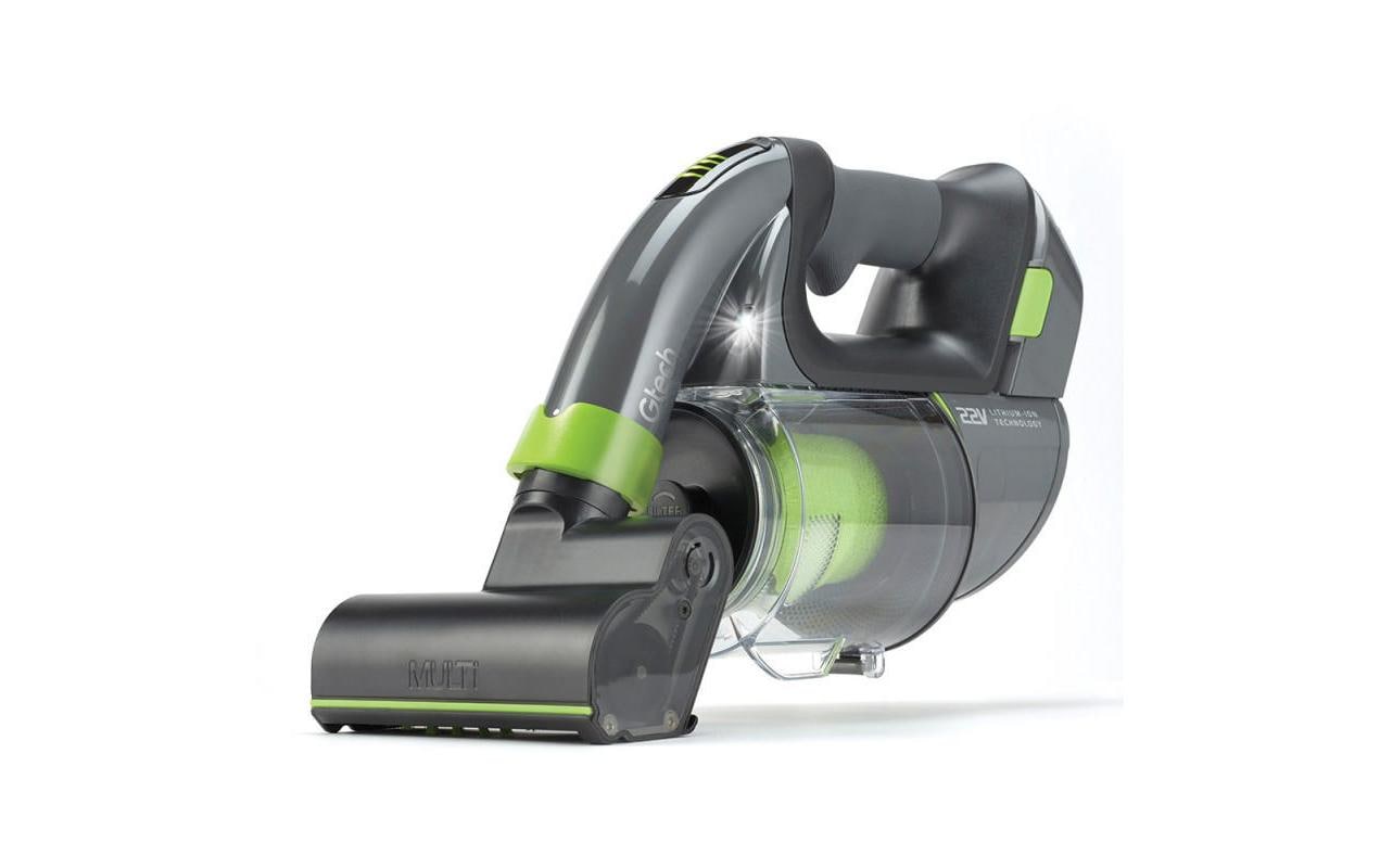 G-Technology Gtech Akku-Handstaubsauger Multi – 0,4 l, 22 V, 20 min, grün/silber