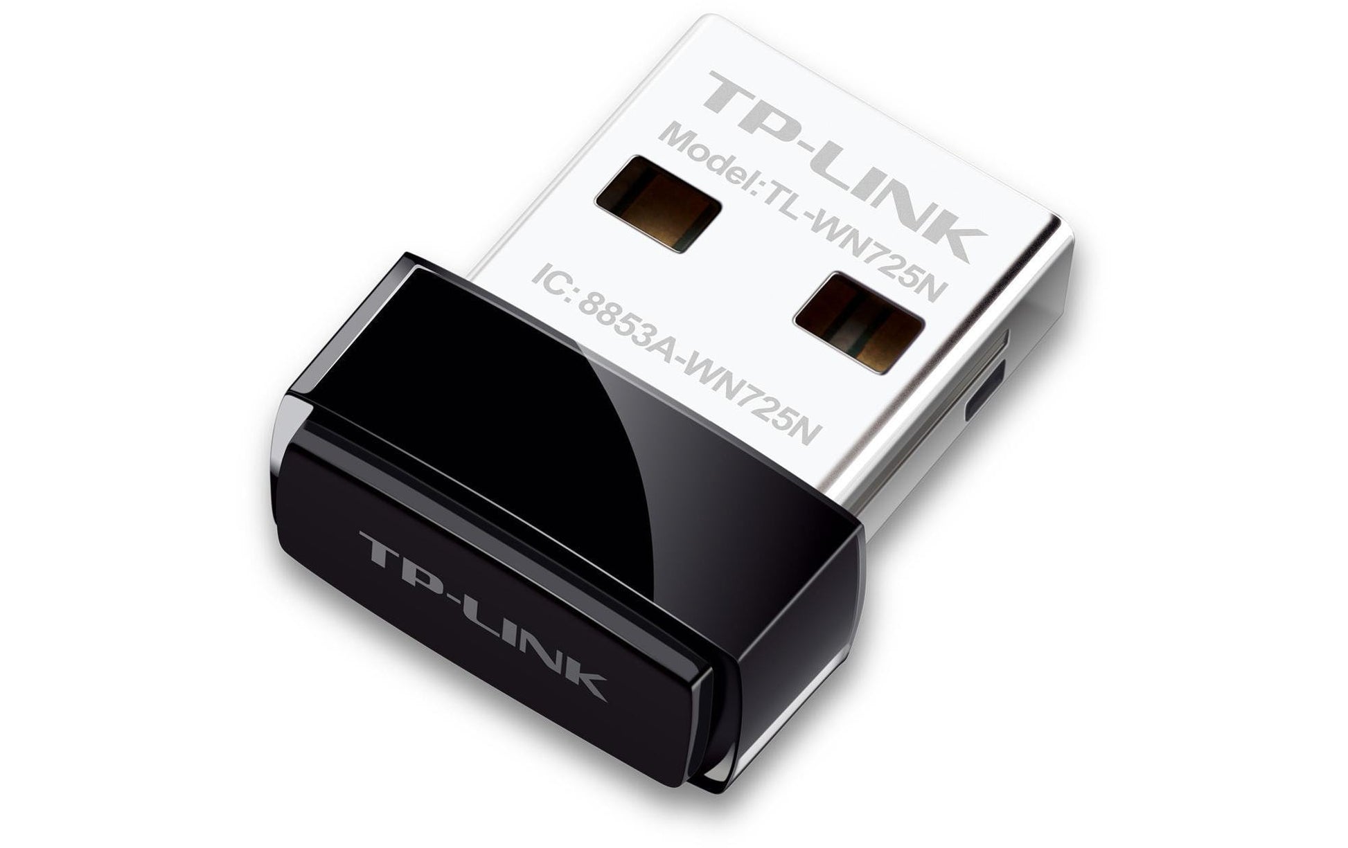 TP-Link TL-WN725N USB-WLAN-Adapter – Wi-Fi 4, 150 Mbit/s, 2,4 GHz – USB 2.0 – für Windows, macOS, Linux