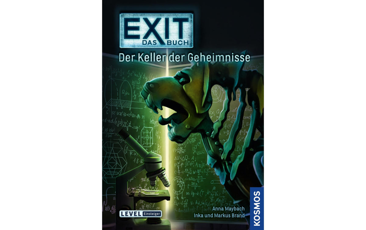 Kosmos Buch – EXIT: Keller der Geheimnisse, Softcover, 144 Seiten, Deutsch, ab 12 Jahren