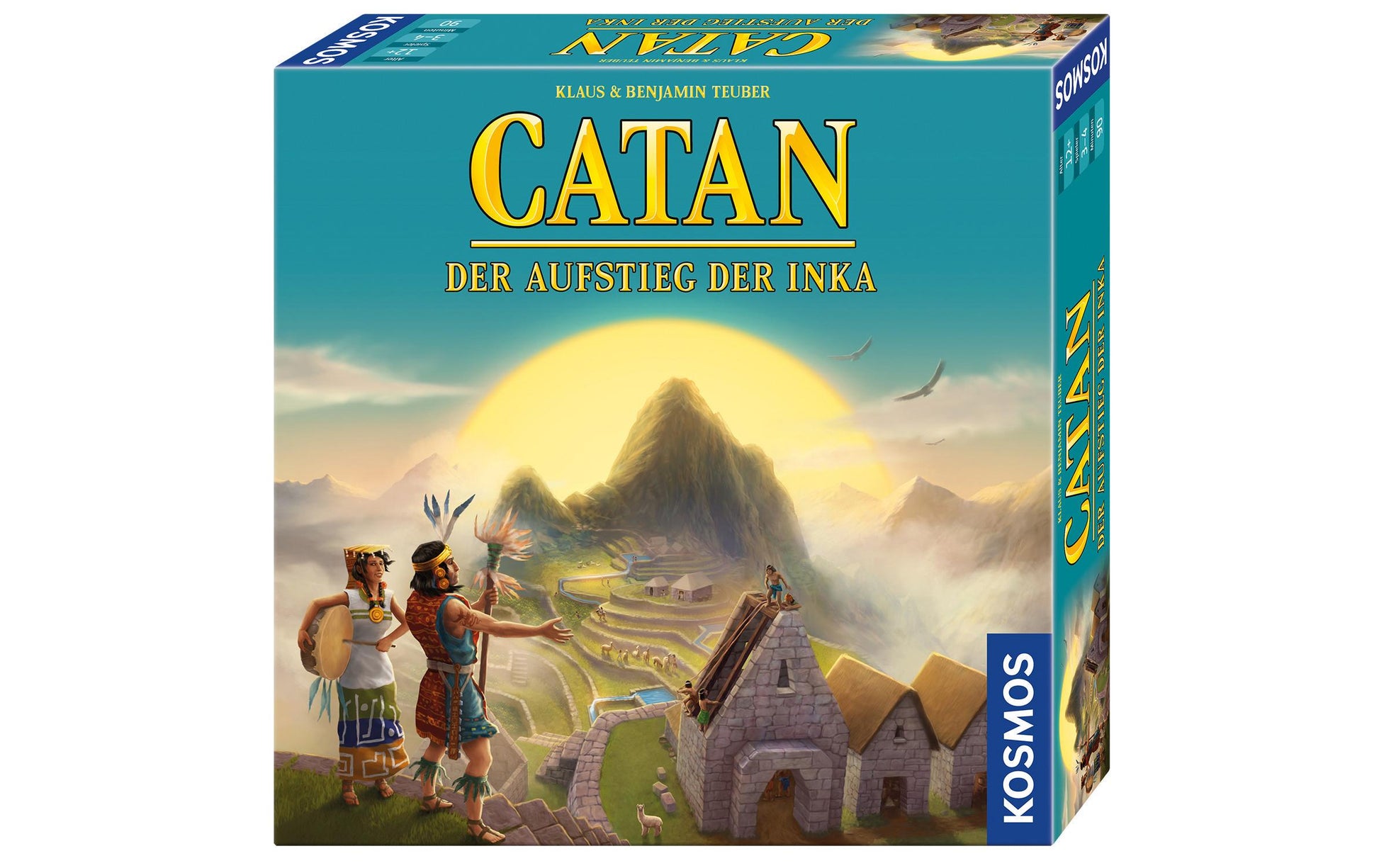 Kosmos Catan – Der Aufstieg der Inka – Strategiespiel, 3–4 Spieler, ab 12 Jahren, 90 Min., DE