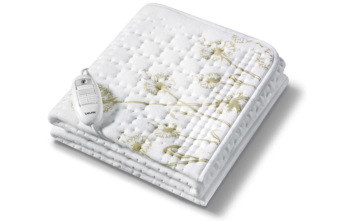 Beurer UB33 Wärmeunterbett – Vlies, Baumwollbezug – 80 × 150 cm