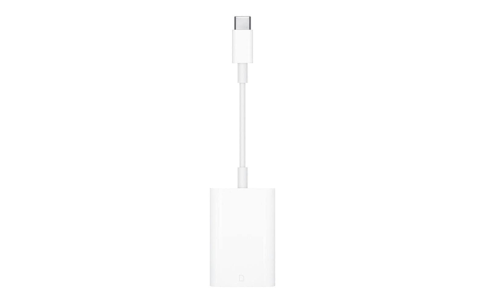 Apple USB-Kartenleser USB-C – SD – USB 2.0 (480 Mbit/s) – Weiss – für iPhone 15, iPad Pro und mehr