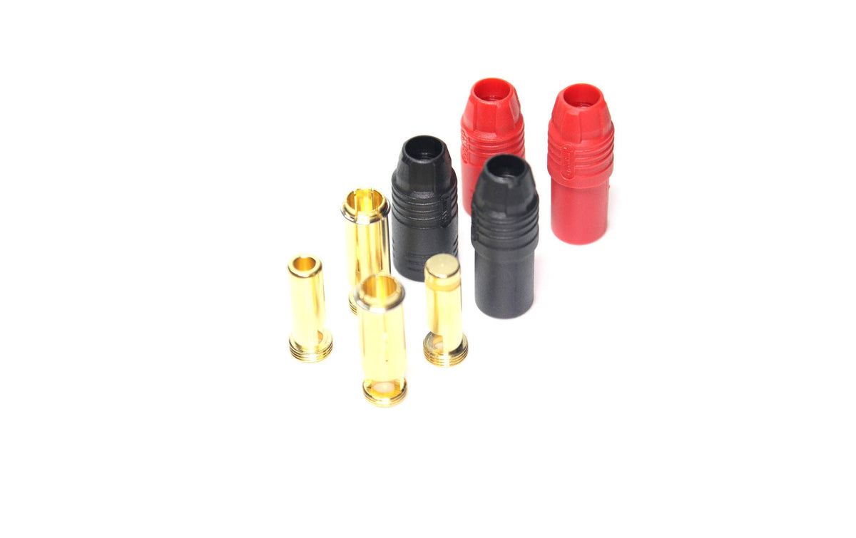 EP Product Stecker, Ø 7 mm – schwarz/gold/rot