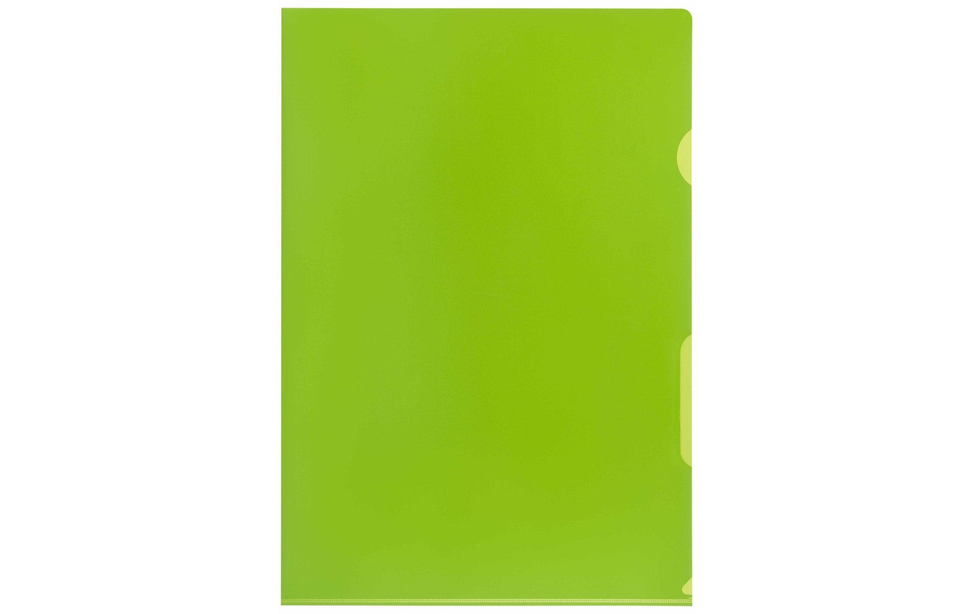 Kolma Sichtmappe A4 – Kiwi, Kunststoff, blendfrei, 120 µm, 10er-Pack, 100% rezyklierbar