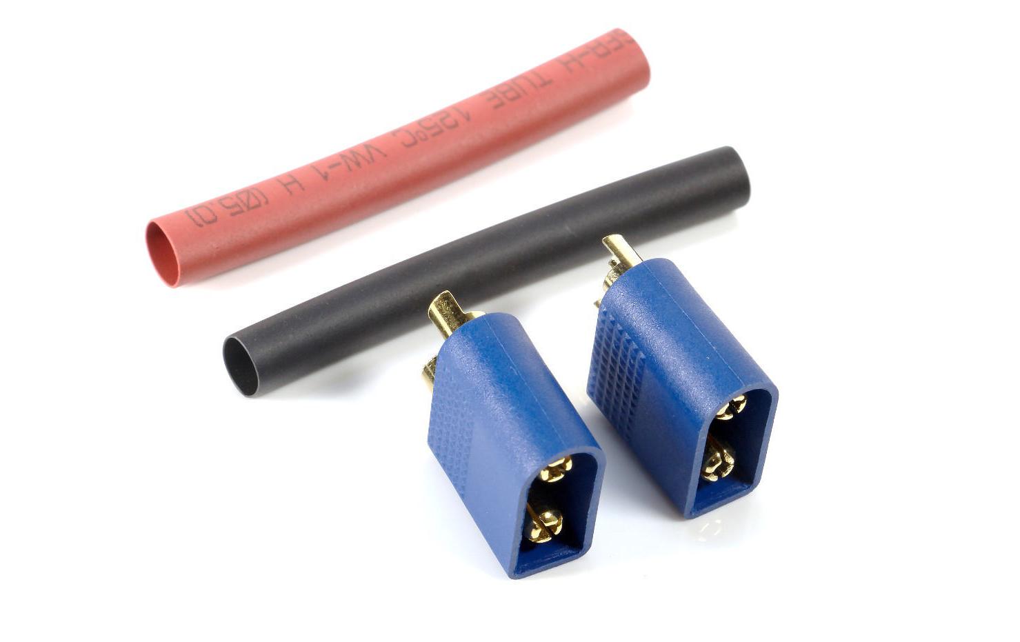 EP Product Adapterkabel, DC3, 2er-Pack – für XT60 und EC3 – schwarz/blau/rot