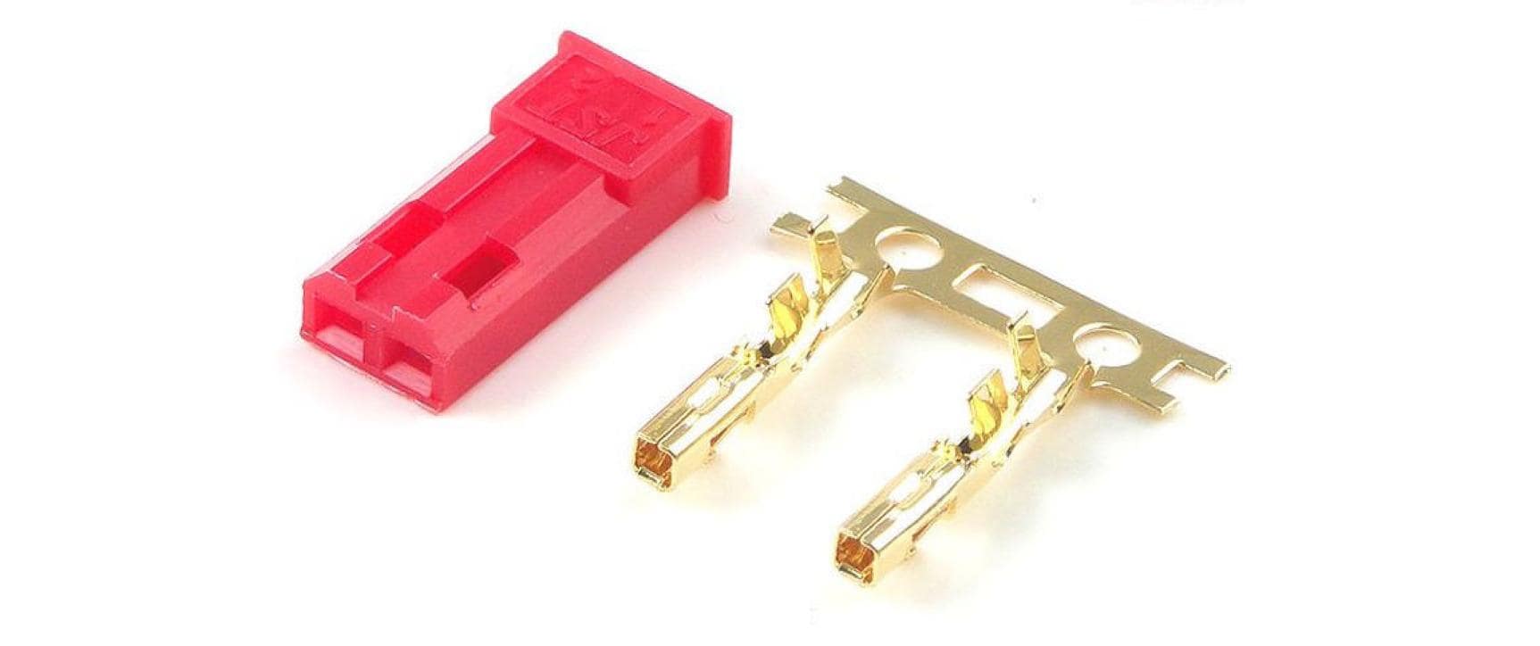 EP Product JST Stecker männlich, 2 Stk. – bronze/rot