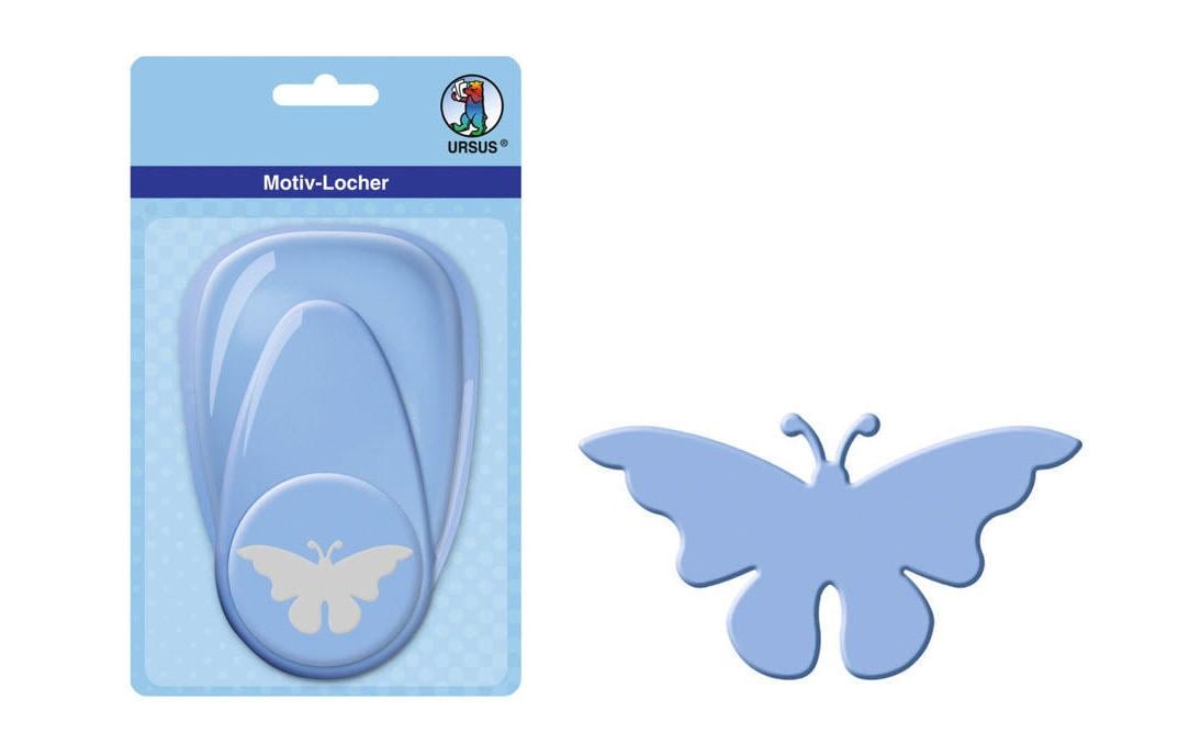 URSUS Maxi – Motivstanzer Schmetterling, Ø 51 mm, 1 Stück