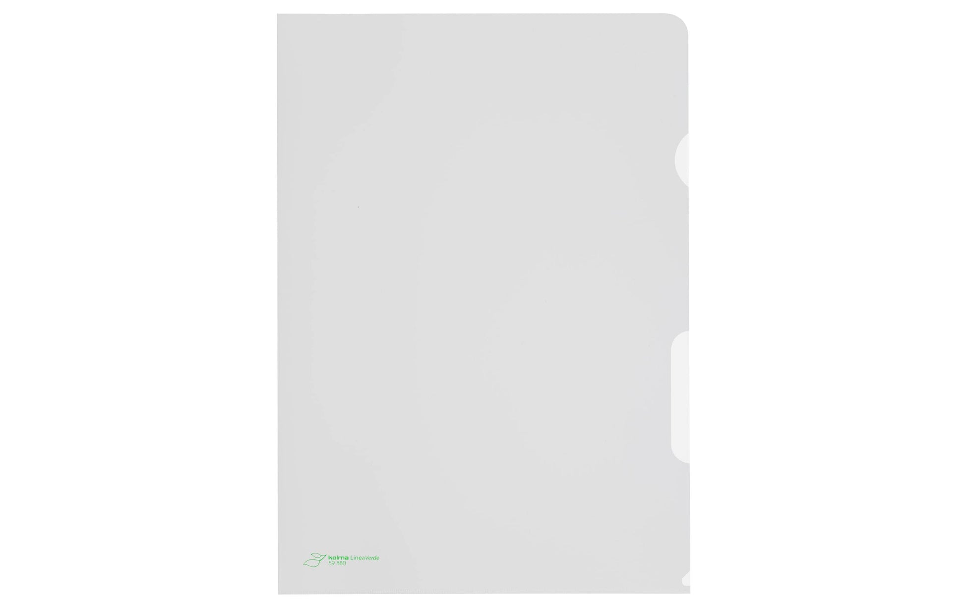 Kolma Sichtmappe A4 – transparent, Kunststoff, matt, 110 µm, 10er-Pack